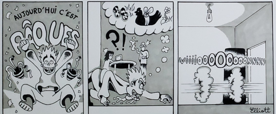 Strip BD d'Eliott Grare