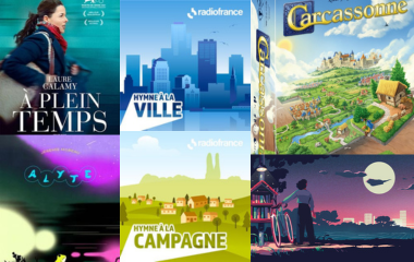 assemblage de couvertures de livres, films et jeux coups de coeur